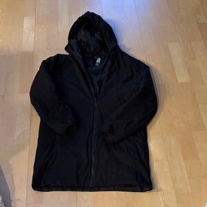 TNA Black Hooded Puffer Jacket